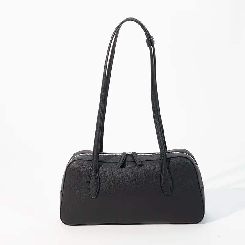 Grain Leather Handbag