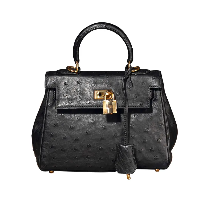 Ostrich Leather Bag