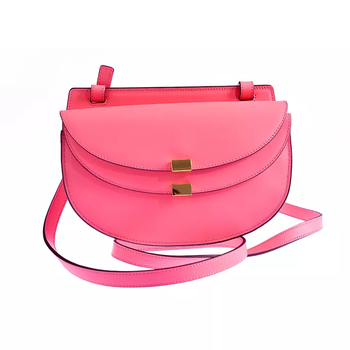 Women's Leather Saddle Bag